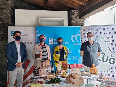 El puesto de ...E Para Comer, Lugo vuelve a hacer promoción turística de la provincia en La Vuelta 2021