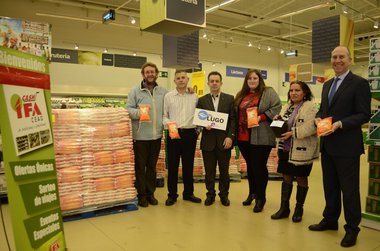 Entrega de 2.300 kg de azúcar al Banco de Alimentos de Lugo