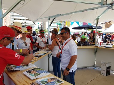 El puesto de ... E Para Comer, Lugo se estrena en La Vuelta 2018