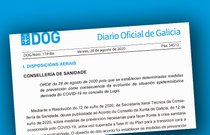 Medidas especiales en el ayuntamiento de Lugo