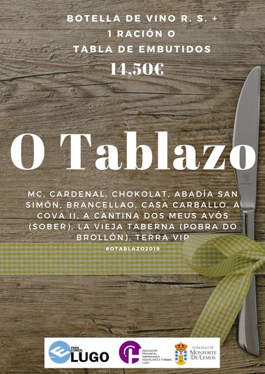 Cuenta atrás para las jornadas gastronómicas O Tablazo