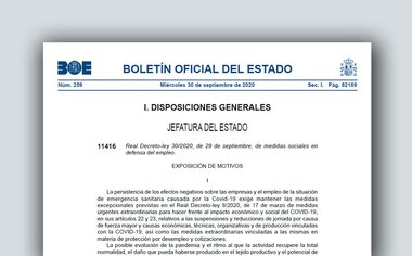 Publicado el III Acuerdo en Defensa del Empleo
