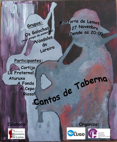 El barrio de A Estación de Monforte acogerá cantos de taberna este viernes