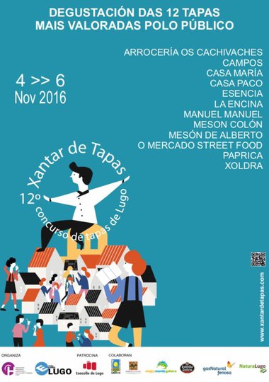 Este fin de semana vuelve el 12.º Xantar de Tapas