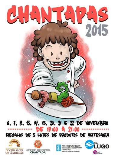 Chantada celebra el Chantapas 2015 