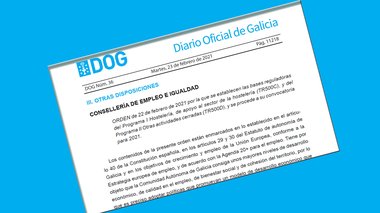 Bases para el primer programa de apoyo a la hostelería de la Xunta