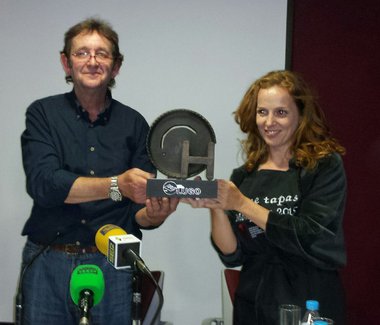 María Vázquez, madrina del Cume Tapas 2015