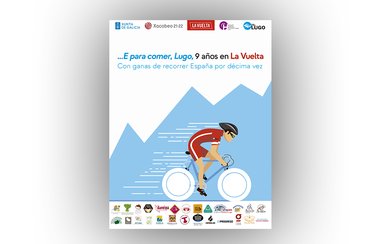 …E para comer, Lugo, for tenth time in La Vuelta 