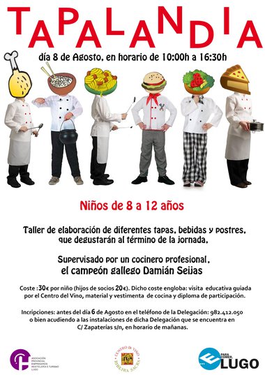 Abierto el plazo de inscripción para participar en “Tapalandia”